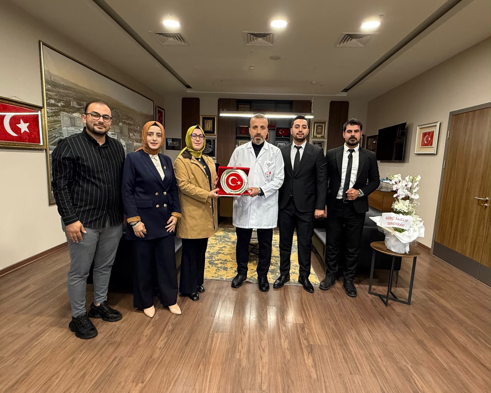 ETLİK ŞEHİR HASTANESİ KOORDİNATÖR BAŞHEKİMİ DOÇ. DR. MUSTAFA SIRRI KOTANOĞLU’NA ZİYARET